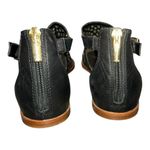 Vince Camuto  Sitara Thong Black and Gold Women's Sandals size Photo 4