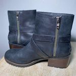 Sorel Womens Size 8 Cate Buckle Waterproof Leather Ankle heel Zip Boots Black Photo 5