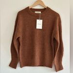 Everlane The Cocoon Crew in Alpaca in Toffee, Size Small Photo 5