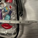 Clear Skincare Stuff Bag with Colorful Graphics Gray Photo 3