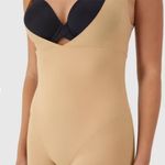 Maidenform  Shapewear Open Bust Wear Your Own Bra Mid Thigh Bodysuit 874 M Photo 2
