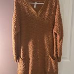 Zenana Outfitters  V-Neck Sweater - Rust Photo 1