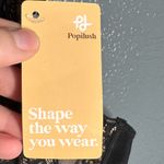 Popilush Womens Deep V Neck Sculpting Shapewear Lace Thong Bodysuit Size XXL Black Photo 4