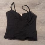 Barbizon Vintage black lingerie top size Petite Photo 0