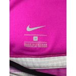 Nike ‎ 1X Tank Top Hot Pink Athletic Racerback Layering Striped Sleeveless Photo 4