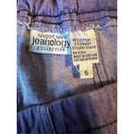 Newport News Jeanology Women’s Purple Denim crop Top Sz 6 vintage Photo 2