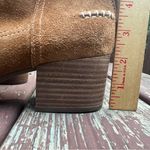 UGG  Women's Bandara Suede Ankle Brown Zip Block Heel Boots/Bootie/Shoes|Size:9.5 Photo 9