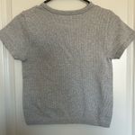 Gilly Hicks Gray Short Sleeve Top Photo 2