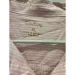 Lilly Pulitzer Lily Pulitzer Women’s Long Sleeve Striped Pink White Button Up Shirt Size XL Photo 1