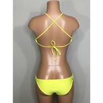 Volcom New.  yellow Strappy bikini. Photo 4