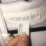 Forever 21 White Zip Up Jacket Photo 2