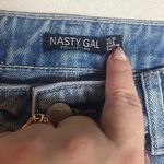 Nasty Gal Cut Out High Waisted Mom Jeans Photo 4