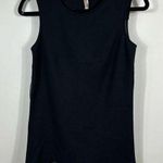 Bailey 44 Black Women Sleeveless Rayon Silk Flowy Pleated Mix Tank Size Small Photo 0