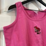 Anvil Vintage Wile E. Coyote Pre Shrunk Hot Pink Tank Top - Size Large Photo 2