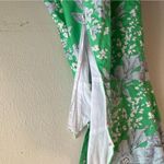 Tuckernuck Lila Dress Flare Green Floral Pinafore Sundress Sz S EUC Crossback Photo 8