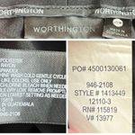 Worthington Black Pants Curvy Fit Trouser Fit Leg Mid Rise Women’s Plus Size 20W Photo 6