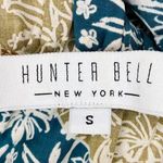 Hunter Bell Blue & Brown Floral Patchwork Mini Babydoll Dress Photo 7