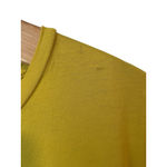 Ivory Ella  T Shirt Womens Size 3XL Yellow Short Sleeve Pocket Elephant Logo Photo 3