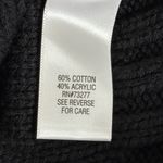 Apt. 9  Black Cable Knit Turtleneck Sweater Photo 4