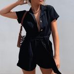 Princess Polly Black Romper Photo 0