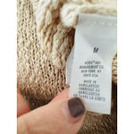 Aerie  Womens Sweater Pullover Oversized Deconstructed Slouchy Beige Size Medium Photo 6