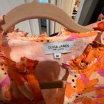 Olivia James the label Delia ‎ Maxi Dress Orange Size M Photo 7