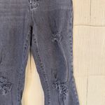 BDG  Urban Outfitters Black High Rise Distressed Stretch Flared Jeans Photo 1