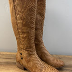 Baretraps  Mallory Snake Print Tall Faux Leather Knee High Riding Boot Photo 0