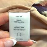 Tracy Reese Multicolor Geometric Midi Dress Sleeveless 100% Silk Size Large Photo 7