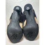 Pedro Garcia Black Suede Heels 39 Hook & Loop Sling Photo 9