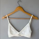 Maniere De Voir  Knit Bralette Small Cream Photo 1