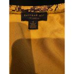 Current Air ANTHROPOLOGIE Harmony Metallic Snake Print Skirt Yellow Size Small Photo 5