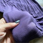 Eight Sixty Surplice Top Cross Front Purple Plus Size 1 Feminine Stretchchy Photo 6