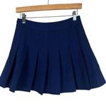 Navy Blue Pleated Mini A Photo 0