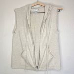 autumn cashmere  Zip Up Hooded Vest Size M Photo 2