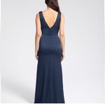 Hayley Paige Occasions NEW Hayley Paige Formal Dress Crepe De Chine Pine Green 52211 Event Gala Wedding Photo 6