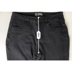 No Boundaries  Juniors Mid Rise Bootcut Dark Wash Black Stretch Jeans 15 Casual Photo 4