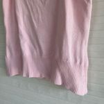 Hillard & Hanson Light Pink Sweater Embellished Tank Top Photo 4