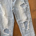 PacSun High Rise Straight Jeans Women’s 28 Light Wash Distressed Button Fly Photo 1
