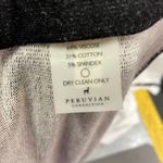 Peruvian Connection New  Charcaol Chatham Knit Jacket Womens XL Soft Classic Open Photo 5