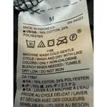 Banana Republic Black Velvet Velour Long Sleeve Turtleneck Sweater Top Size M Photo 3