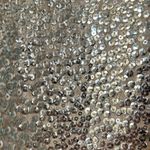 Michael Kors Silver Sequin Round Neck Cap Sleeve Top EUC Photo 4