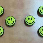 Yellow Smiley Face Croc Charms Photo 0