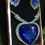 HEART of the Ocean Necklace and Earring Gift Set Blue Photo 3