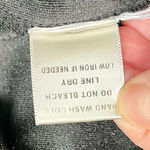 Hers & Mine  Black Velvet Tie Bottom Sweatshirt Large Photo 8