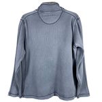 Tommy Bahama  100% Cotton Grey/Blue Half Zipup Sports Sweater Women’s Size M Photo 1
