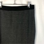 Sunny Leigh Gray & Black Knit Midi Pencil Skirt S Photo 2
