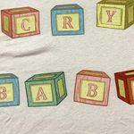 Melanie Martinez Cry Baby Alphabet Blocks Tee XL Photo 1