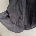 Free People  We The Free Tuxy Vibes Shirt / Black Combo Size S NWOT Photo 5