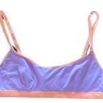 Parade 2-tone purple and peach sporty bralette π₯ Photo 0